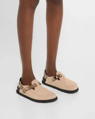 1774 Birkenstock Tokio Mixed Leather Slingback Mules | Thumbnail 2 1774 Birkenstock Tokio Mixed Leather Slingback Mules | Thumbnail 2