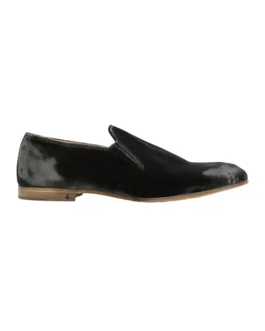 JOHN VARVATOS Men's Venice Distressed Velvet Loafers | Thumbnail 1 JOHN VARVATOS Men's Venice Distressed Velvet Loafers | Thumbnail 1