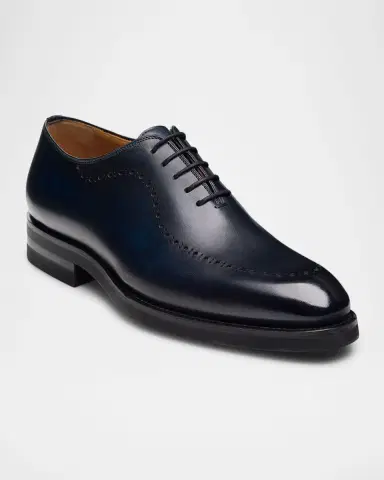 Magnanni Men 's Oberan Leather Oxfords | Thumbnail 2 Magnanni Men 's Oberan Leather Oxfords | Thumbnail 2