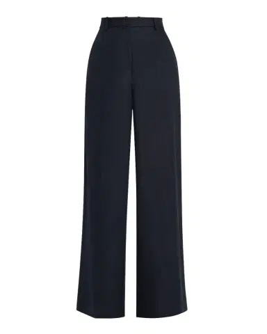 ARGENT Park Wide-Leg Basketweave Linen Trousers | Thumbnail 1 ARGENT Park Wide-Leg Basketweave Linen Trousers | Thumbnail 1