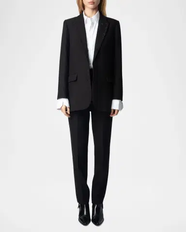 Zadig & Voltaire Viva Embellished Blazer | Thumbnail 2 Zadig & Voltaire Viva Embellished Blazer | Thumbnail 2