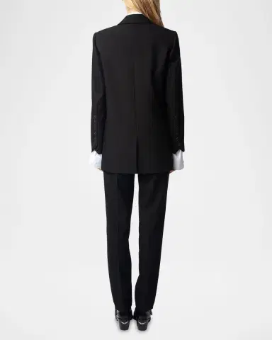Zadig & Voltaire Viva Embellished Blazer | Thumbnail 3 Zadig & Voltaire Viva Embellished Blazer | Thumbnail 3