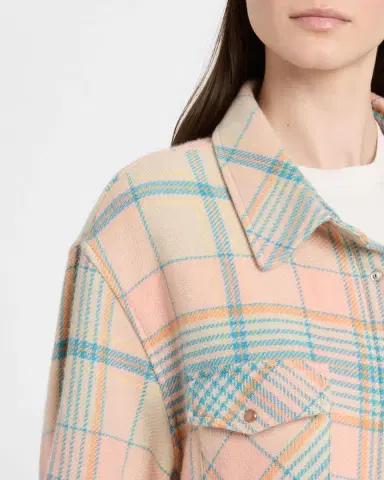 God 's True Cashmere Lover Tartan Cashmere Shirt | Thumbnail 5 God 's True Cashmere Lover Tartan Cashmere Shirt | Thumbnail 5