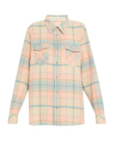 God 's True Cashmere Lover Tartan Cashmere Shirt | Thumbnail 1 God 's True Cashmere Lover Tartan Cashmere Shirt | Thumbnail 1