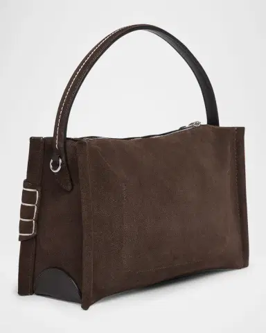 JW Anderson Loafer Suede Crossbody Bag | Thumbnail 3 JW Anderson Loafer Suede Crossbody Bag | Thumbnail 3