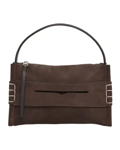 JW Anderson Loafer Suede Crossbody Bag | Thumbnail 1 JW Anderson Loafer Suede Crossbody Bag | Thumbnail 1