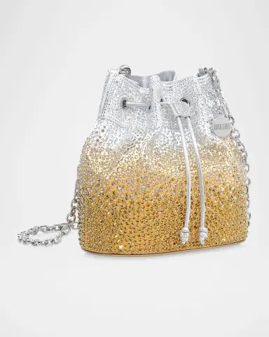 Judith Leiber Couture Piper Gradient Crystal Bucket Bag | Thumbnail 3 Judith Leiber Couture Piper Gradient Crystal Bucket Bag | Thumbnail 3