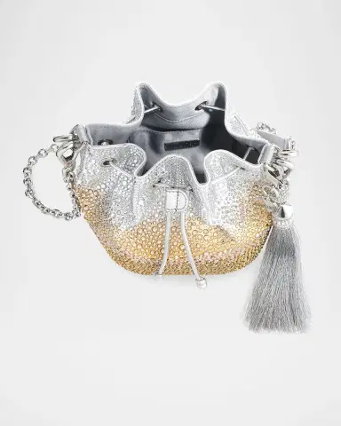 Judith Leiber Couture Piper Gradient Crystal Bucket Bag | Thumbnail 4 Judith Leiber Couture Piper Gradient Crystal Bucket Bag | Thumbnail 4