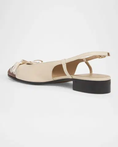 Valentino Garavani Slingback Ballerina Pumps | Thumbnail 4 Valentino Garavani Slingback Ballerina Pumps | Thumbnail 4