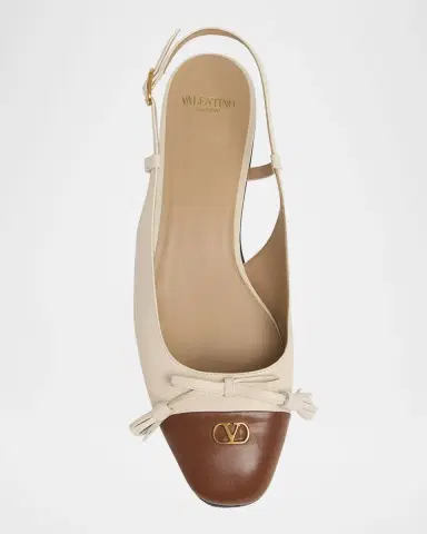 Valentino Garavani Slingback Ballerina Pumps | Thumbnail 6 Valentino Garavani Slingback Ballerina Pumps | Thumbnail 6