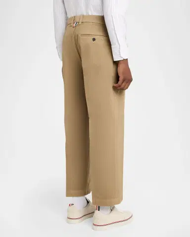 Thom Browne Men's Garment-Dyed Chino Pants | Thumbnail 2 Thom Browne Men's Garment-Dyed Chino Pants | Thumbnail 2