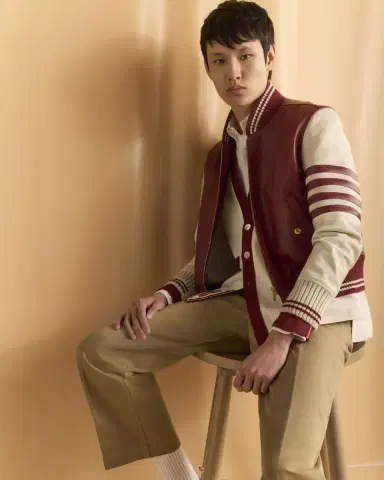 Thom Browne Men's Garment-Dyed Chino Pants | Thumbnail 4 Thom Browne Men's Garment-Dyed Chino Pants | Thumbnail 4