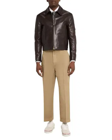 Thom Browne Men's Garment-Dyed Chino Pants | Thumbnail 1 Thom Browne Men's Garment-Dyed Chino Pants | Thumbnail 1
