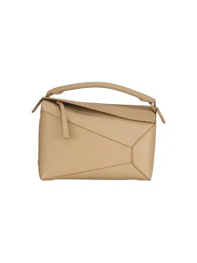 LOEWE Women's Puzzle Edge Grained Leather Bag - Sand | Thumbnail 1 LOEWE Women's Puzzle Edge Grained Leather Bag - Sand | Thumbnail 1