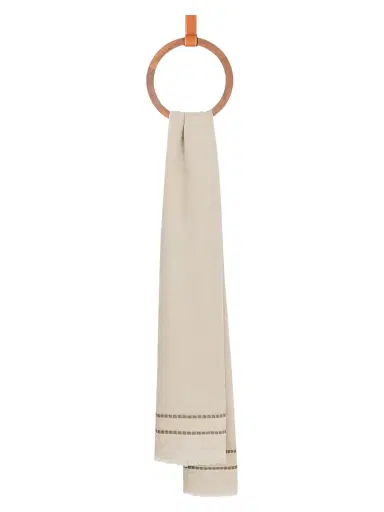 Loewe Women's x Paula's Ibiza Anagram Cotton Pareo - Light Beige | Thumbnail 3 Loewe Women's x Paula's Ibiza Anagram Cotton Pareo - Light Beige | Thumbnail 3