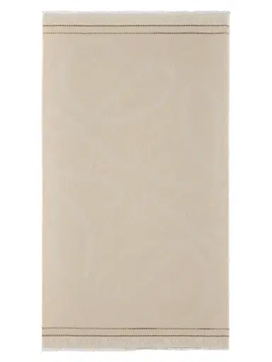 Loewe Women's x Paula's Ibiza Anagram Cotton Pareo - Light Beige | Thumbnail 1 Loewe Women's x Paula's Ibiza Anagram Cotton Pareo - Light Beige | Thumbnail 1