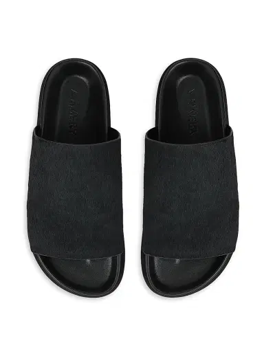 A Emery Women's Luca Suede Slides - Black - Size 11 Sandals | Thumbnail 4 A Emery Women's Luca Suede Slides - Black - Size 11 Sandals | Thumbnail 4