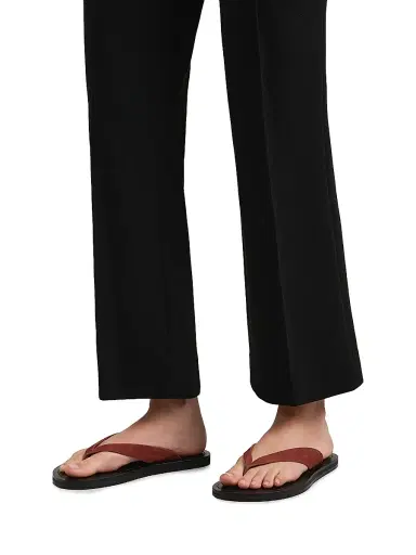 A Emery Women's Flora Suede Sandals - Brick Suede - Size 8 | Thumbnail 4 A Emery Women's Flora Suede Sandals - Brick Suede - Size 8 | Thumbnail 4