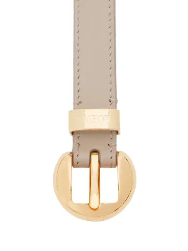 Loewe Women's Pebble Leather Belt - Sand Gold - Size Medium | Thumbnail 3 Loewe Women's Pebble Leather Belt - Sand Gold - Size Medium | Thumbnail 3
