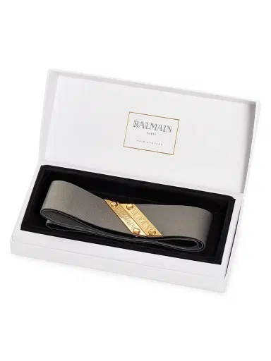 Balmain Hair Women's Standard Leather Headband | Thumbnail 1 Balmain Hair Women's Standard Leather Headband | Thumbnail 1