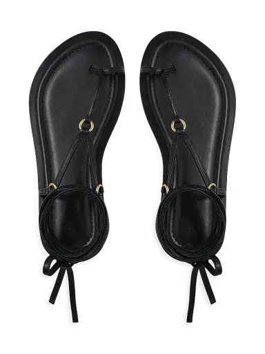 A Emery Women's Tesni Leather Sandals - Black - Size 11 | Thumbnail 3 A Emery Women's Tesni Leather Sandals - Black - Size 11 | Thumbnail 3