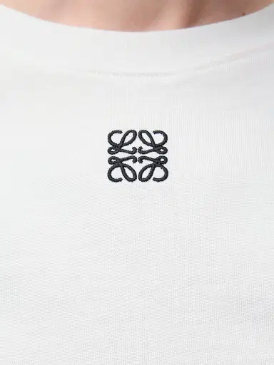 Loewe Women's Small-Fit Logo T-Shirt - White - Size Large | Thumbnail 5 Loewe Women's Small-Fit Logo T-Shirt - White - Size Large | Thumbnail 5