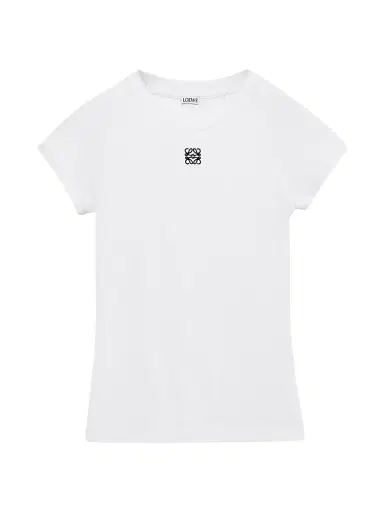 Loewe Women's Small-Fit Logo T-Shirt - White - Size Large | Thumbnail 1 Loewe Women's Small-Fit Logo T-Shirt - White - Size Large | Thumbnail 1