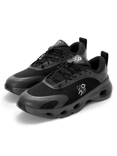 Loewe x On Men's Cloudsolo Sneakers - Black | Thumbnail 2 Loewe x On Men's Cloudsolo Sneakers - Black | Thumbnail 2