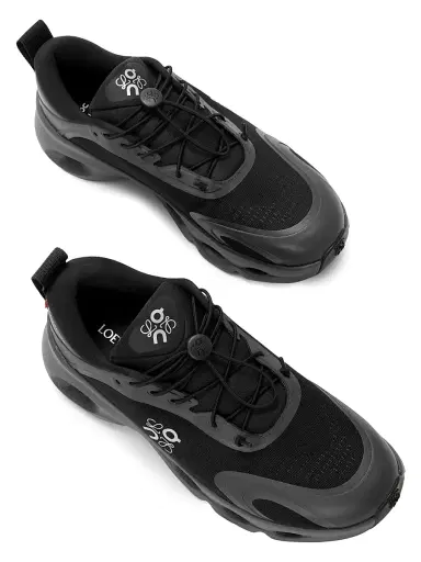 Loewe x On Men's Cloudsolo Sneakers - Black | Thumbnail 3 Loewe x On Men's Cloudsolo Sneakers - Black | Thumbnail 3