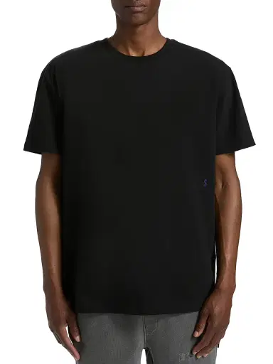 Ksubi Men's Revamp Biggie Cotton Crewneck T-Shirt - Black | Thumbnail 3 Ksubi Men's Revamp Biggie Cotton Crewneck T-Shirt - Black | Thumbnail 3