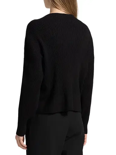 Acler Women's Westie Floral-Detail Knit Sweater - Black | Thumbnail 5 Acler Women's Westie Floral-Detail Knit Sweater - Black | Thumbnail 5
