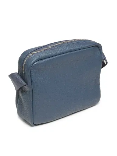 Loewe Men's Extra-Small Pebble Leather Messenger Bag - Indigo Dye | Thumbnail 3 Loewe Men's Extra-Small Pebble Leather Messenger Bag - Indigo Dye | Thumbnail 3