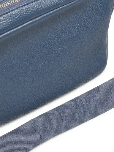 Loewe Men's Extra-Small Pebble Leather Messenger Bag - Indigo Dye | Thumbnail 6 Loewe Men's Extra-Small Pebble Leather Messenger Bag - Indigo Dye | Thumbnail 6