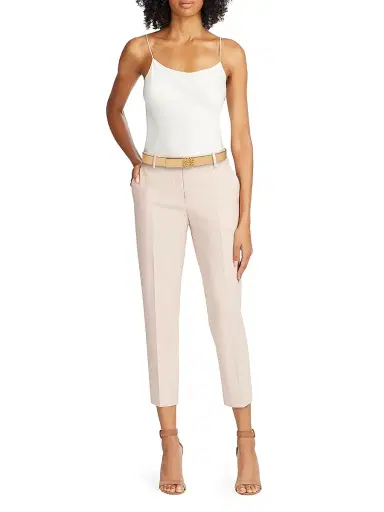 LOEWE Women's Anagram Reversible Smooth Leather Belt - Warm Desert | Thumbnail 2 LOEWE Women's Anagram Reversible Smooth Leather Belt - Warm Desert | Thumbnail 2