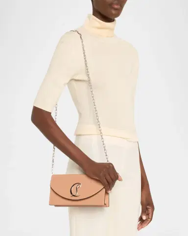 Christian Louboutin Loubi54 Flap Patent Leather Clutch Bag | Thumbnail 2 Christian Louboutin Loubi54 Flap Patent Leather Clutch Bag | Thumbnail 2