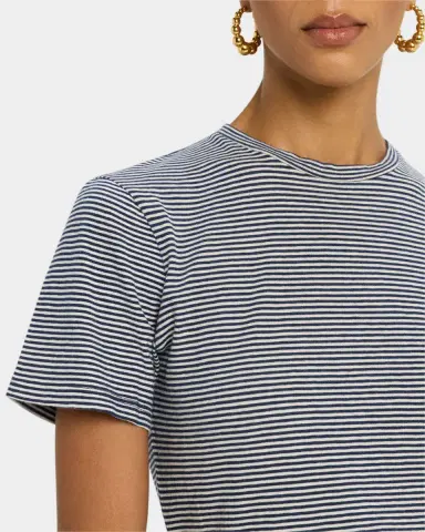 Nili Lotan Lana Striped Short-Sleeve T-Shirt | Thumbnail 5 Nili Lotan Lana Striped Short-Sleeve T-Shirt | Thumbnail 5
