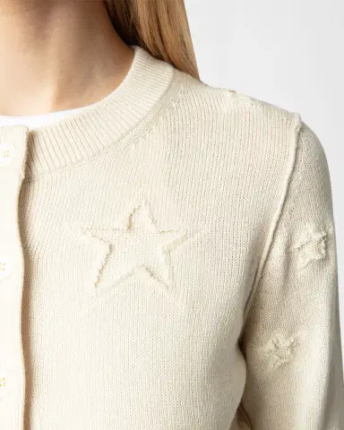 Zadig & Voltaire Alpha Seco Stars Cardigan | Thumbnail 5 Zadig & Voltaire Alpha Seco Stars Cardigan | Thumbnail 5