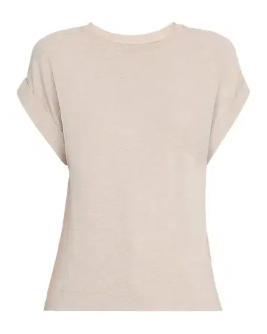 Majestic Filatures French Terry Rolled-Cuff Short-Sleeve Crewneck Tee | Thumbnail 1 Majestic Filatures French Terry Rolled-Cuff Short-Sleeve Crewneck Tee | Thumbnail 1