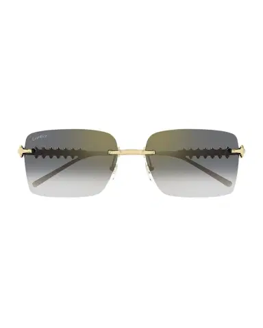Cartier Rimless Metal Rectangle Sunglasses | Thumbnail 1 Cartier Rimless Metal Rectangle Sunglasses | Thumbnail 1