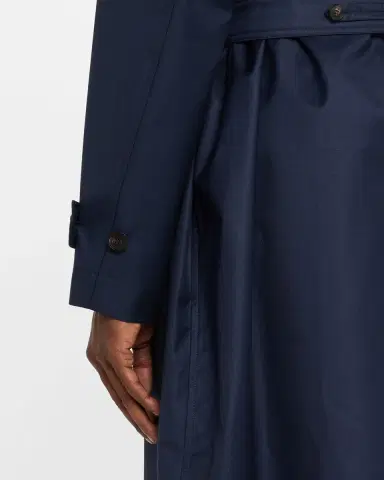 Emporio Armani Men's Belted Trench Coat | Thumbnail 5 Emporio Armani Men's Belted Trench Coat | Thumbnail 5