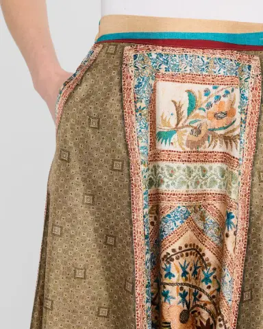 Pierre-Louis Mascia Printed A-Line Silk Midi Skirt | Thumbnail 5 Pierre-Louis Mascia Printed A-Line Silk Midi Skirt | Thumbnail 5