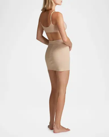 Commando Classic Microfiber Mini Half Slip W/ Shorts | Thumbnail 3 Commando Classic Microfiber Mini Half Slip W/ Shorts | Thumbnail 3