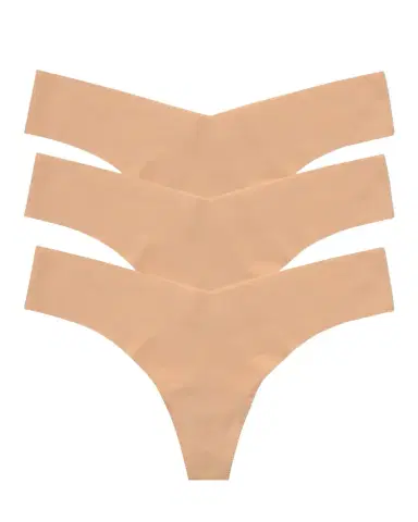Commando Classic Low-Rise Microfiber Thongs, Pack of 3 | Thumbnail 1 Commando Classic Low-Rise Microfiber Thongs, Pack of 3 | Thumbnail 1