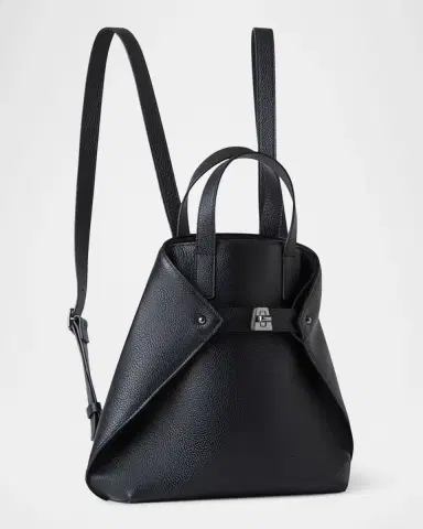 Akris Ai Small Leather Backpack | Thumbnail 3 Akris Ai Small Leather Backpack | Thumbnail 3