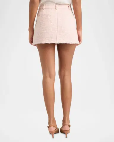Cinq à Sept Kalina Textured Mini Skirt | Thumbnail 3 Cinq à Sept Kalina Textured Mini Skirt | Thumbnail 3