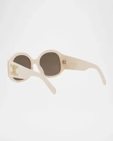 CELINE Maxi Triomphe Round Sunglasses | Thumbnail 2 CELINE Maxi Triomphe Round Sunglasses | Thumbnail 2