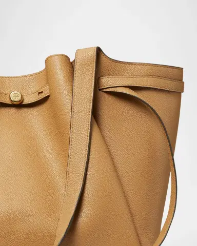 Tory Burch Romy Pebbled Leather Tote Bag | Thumbnail 3 Tory Burch Romy Pebbled Leather Tote Bag | Thumbnail 3