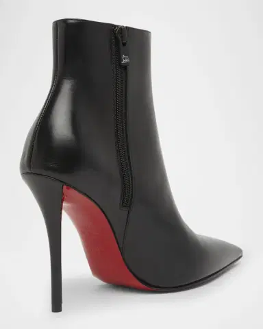 Christian Louboutin 100mm Miss Z Leather Booties | Thumbnail 2 Christian Louboutin 100mm Miss Z Leather Booties | Thumbnail 2