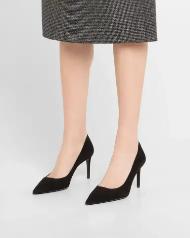 Stuart Weitzman Stuart Suede Stiletto Pumps | Thumbnail 2 Stuart Weitzman Stuart Suede Stiletto Pumps | Thumbnail 2