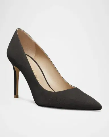 Stuart Weitzman Stuart Suede Classic Pumps | Thumbnail 2 Stuart Weitzman Stuart Suede Classic Pumps | Thumbnail 2